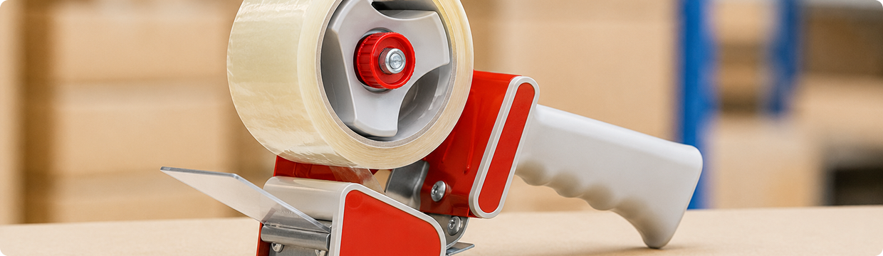 Packing tape gun